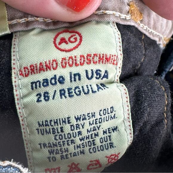 Adriano Goldschmied AG The Convertible Women’s Jeans - Baggy, Mid-Rise, Trending - Picture 6 of 9